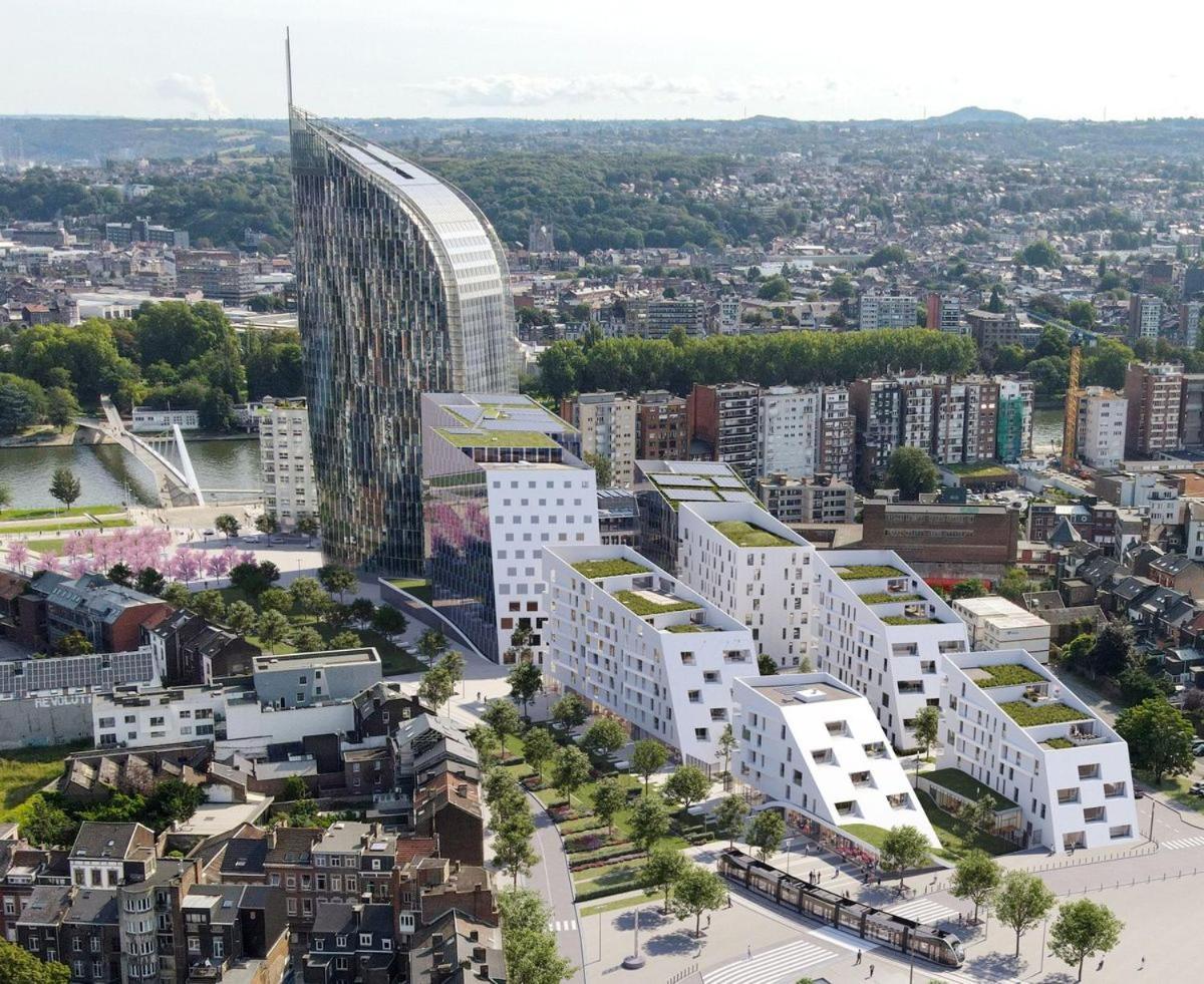 Splendide Appartement Au Centre De Liege - Complexe Paradis Express Eksteriør billede
